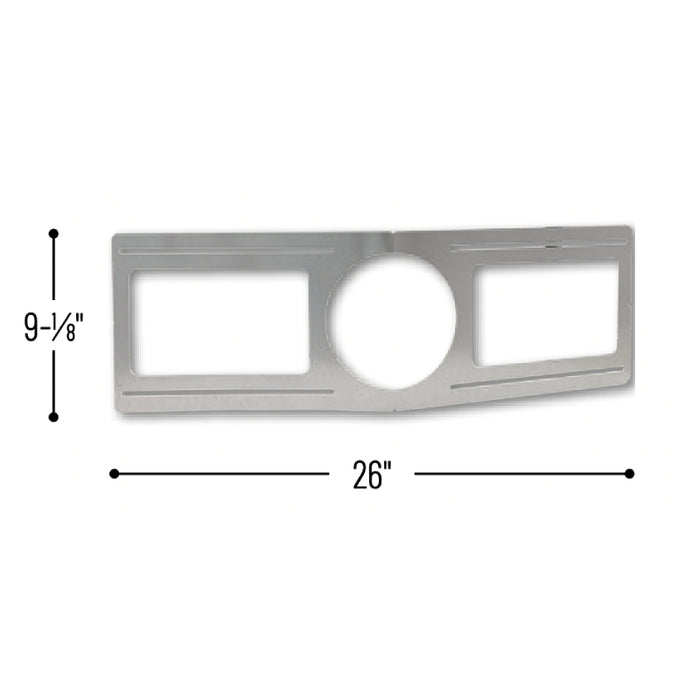 Nora NFP-R613 New Construction Plate for 6" LED Downlight