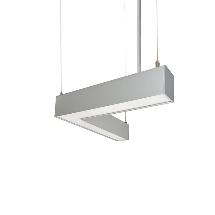 Nora NLUD-L334 "L" Shaped L-Line LED Indirect/Direct Linear, Selectable CCT