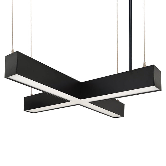 Nora NLUD-X334 "X" Shaped L-Line LED Indirect/Direct Linear, Selectable CCT