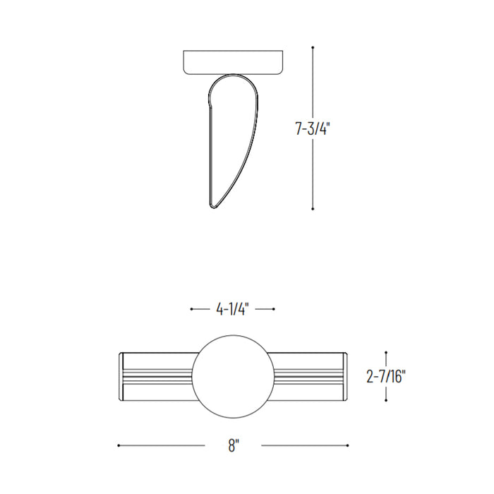 Nora NTEC-880315 Dipper 15W LED Track Head with Monopoint Canopy, 3500K