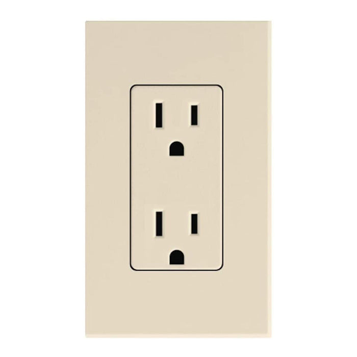 Lutron NTR-15-TR Nova T 15A Tamper Resistant Receptacle
