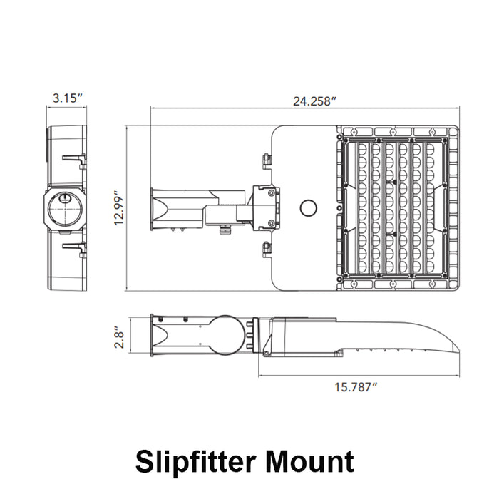 Elite OAL-202LED-26000 200W LED Medium Area Light