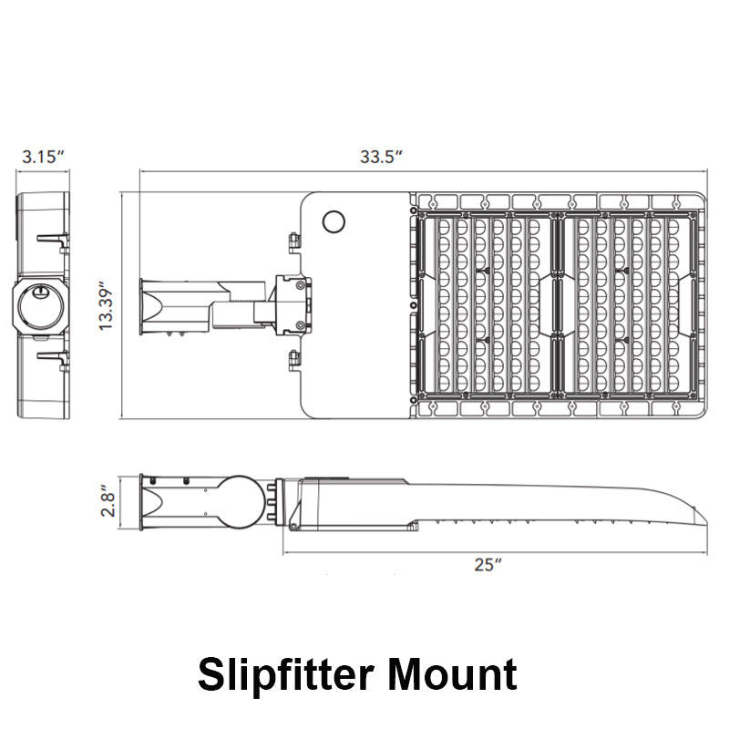 Elite OAL-301-ACC-SFM Slipfitter Mount Accessory for OAL-301-LED