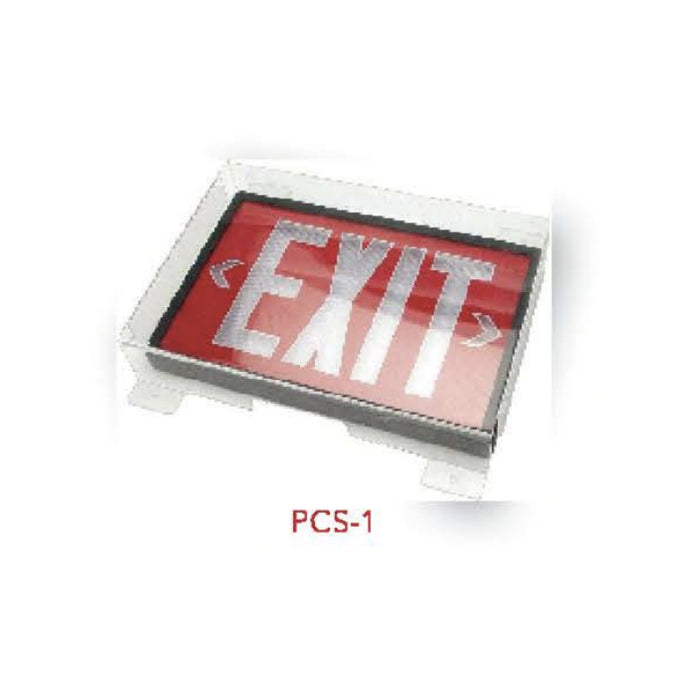 Westgate PCS-1 Polycarbonate Vandal & Environmental Shield Guards for Exit Signs