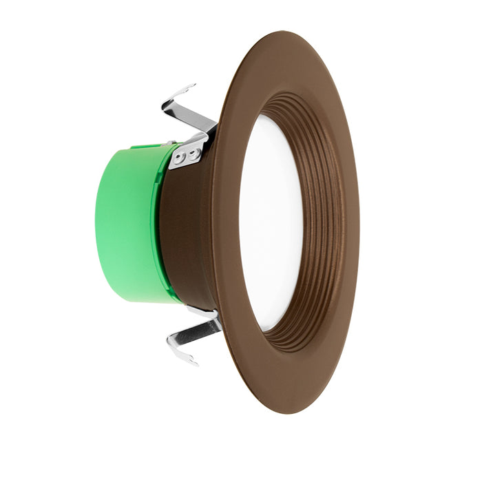 Westgate RDL4-BF 4" 10W LED Baffle Recessed Trim, 5CCT Selectable