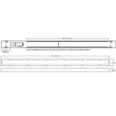 Metalux RBG 8-ft LED Architectural Light with Selectable Lumens and CCT