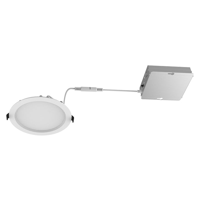 Westgate RSLC6 6" LED Commercial Slim Recessed Regressed Baffle Light, 3000K