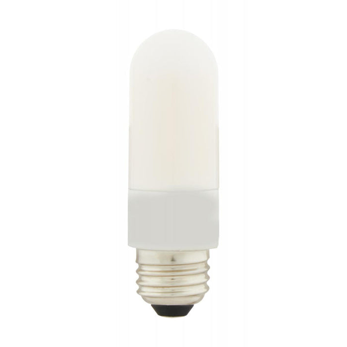 Satco S11219 8W T10 LED Filament Bulb, E26 Base, 4000K, Frost
