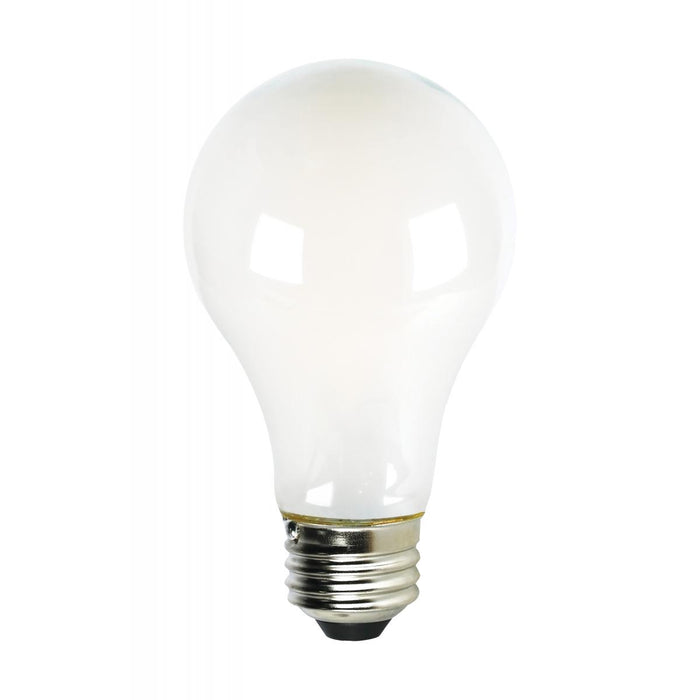 Satco S11356 8W A19 Dimmable LED Filament Bulb, E26 Base, 2700K, Soft White