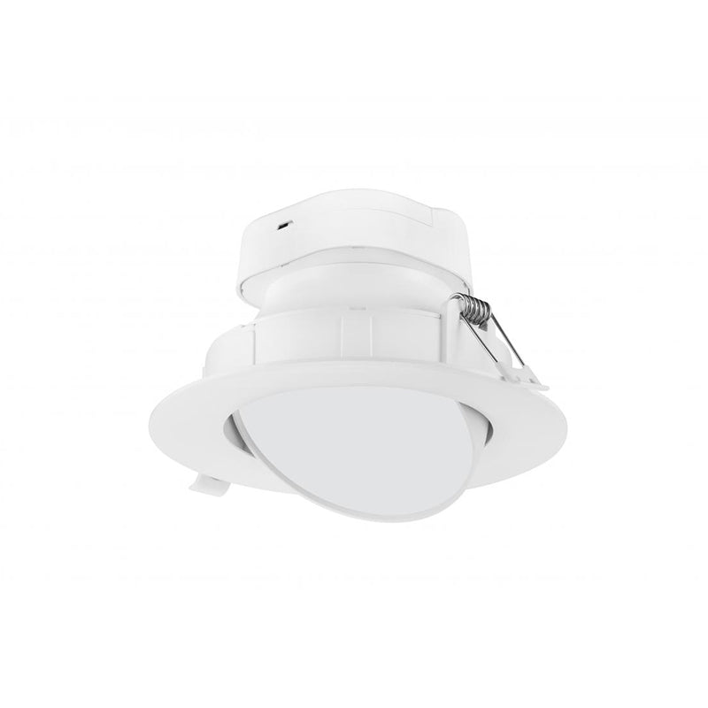 Satco S11713 6" 9W LED Direct Wire Gimbal Downlight, 3000K
