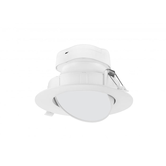 Satco S11712 6" 9W LED Direct Wire Gimbal Downlight, 2700K