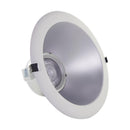 Satco S11814 4" 14.5W Commercial LED Downlight Retrofit with Color Quick Technology, Silver Reflector