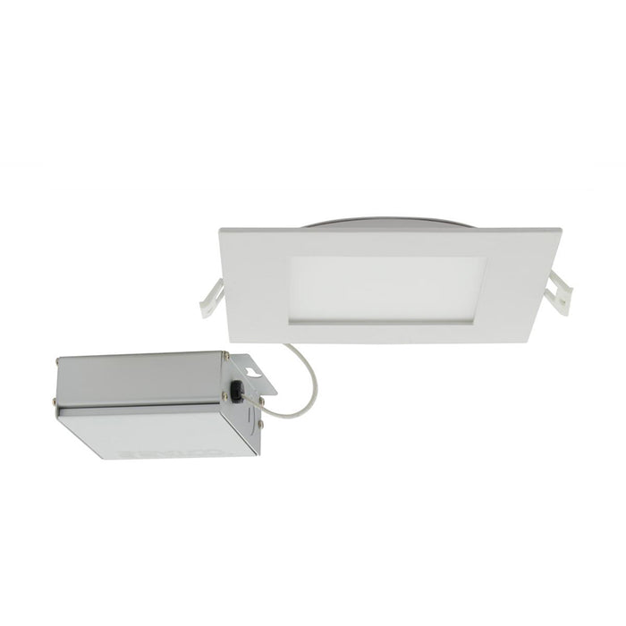 Satco S11830 6" 12W LED Direct Wire Square Downlight, CCT Selectable