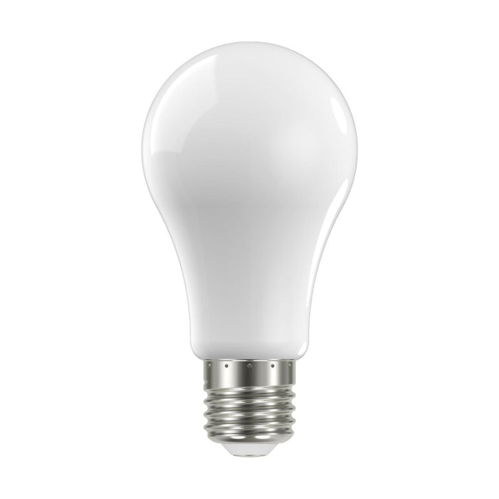 Satco S12441 13.5W A19 Dimmable LED Filament Bulb, E26 Base, 3000K, White, 4-Pack