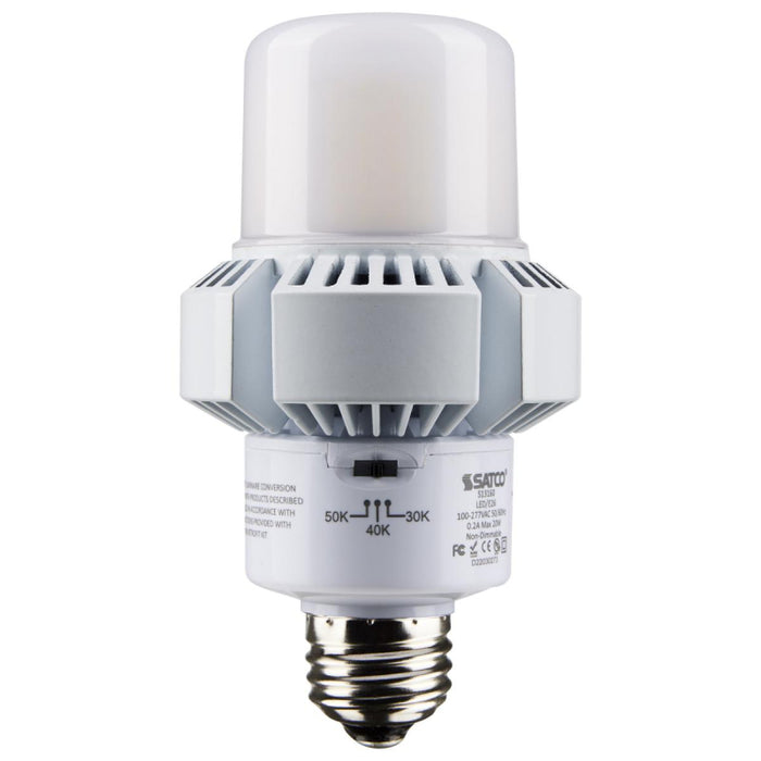 Satco S13160 20W A-Plus LED Bulb; AP23; 3CCT Selectable; Medium Base; 120-277V; Type B