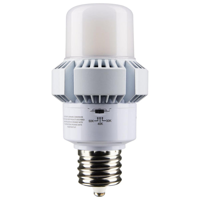 Satco S13163 35W/17W LED Bulb; AP28; 3CCT Selectable; Mogul Extended Base; 100-277V; Type B