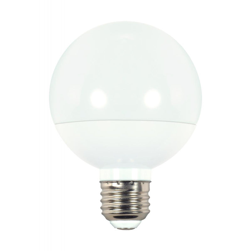 Satco S28595 4W G25 Dimmable LED Bulb, E26 Base, 5000K