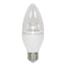 Satco S28617 3.5W B11 LED Bulb, E26 Base, 2700K, Clear
