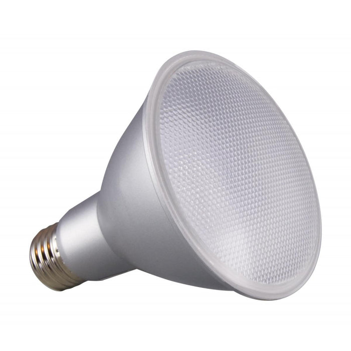 Satco S29427 12.5W PAR30LN Dimmable LED Bulb, 3500K, 25° Beam