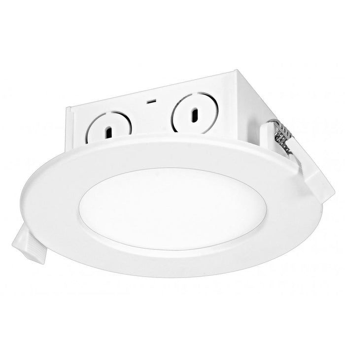 Satco S39057 4" 8.5W LED Direct Wire Edge-Lit Downlight, 4000K