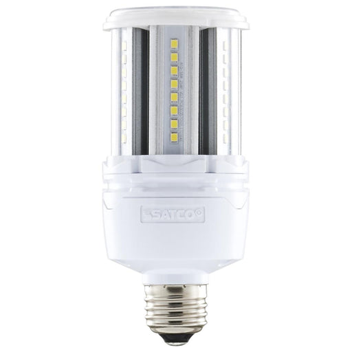 Satco S49670 18W LED HID Replacement; Corncob; 2700K; Medium Base; 100-277V; Type B