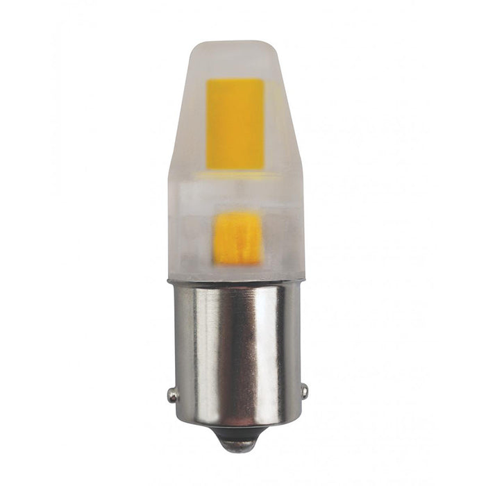 Satco S8688 3W LED Bulb, BA15S Base, 3000K