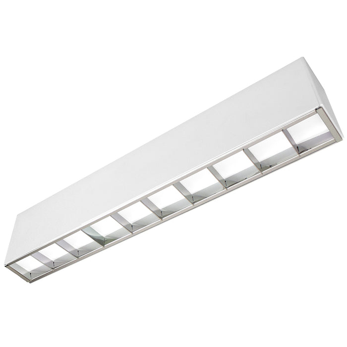 Westgate SCX 2FT 20W LED Linkable Linear Light, CCT Selectable, Louver Lens, 120-277V