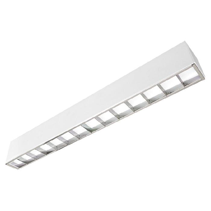 Westgate SCX 3FT 30W LED Linkable Linear Light, CCT Selectable, Louver Lens, 120-277V