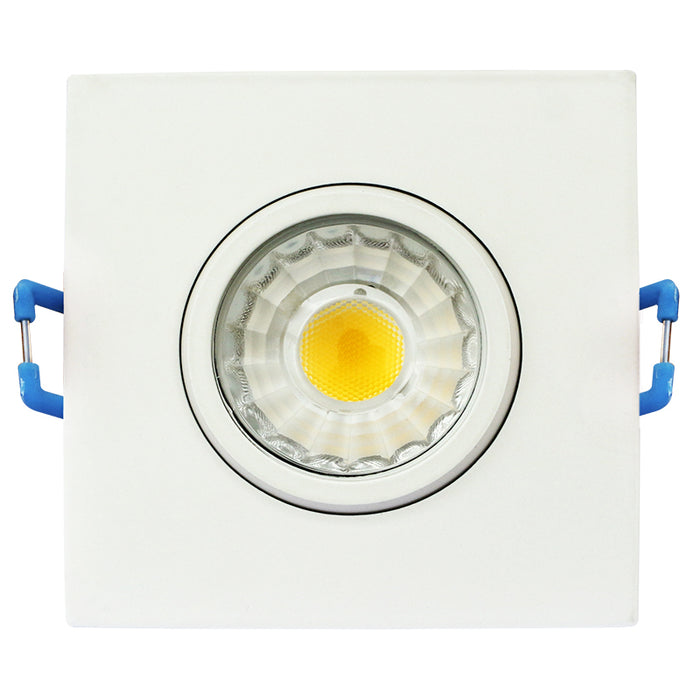 Westgate SDL3S-ADJ 3" 8W LED Square Eyeball Recessed Light, 2700K
