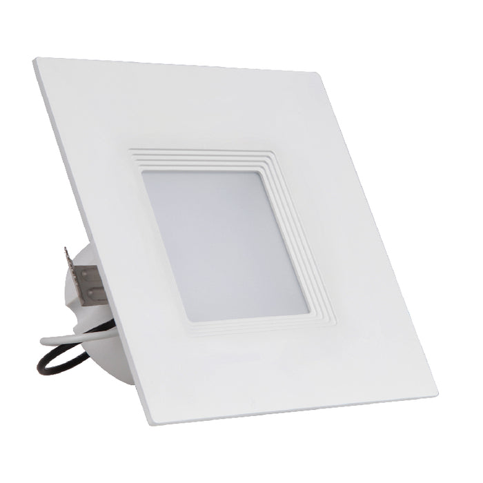 Westgate SDL4-BF 4" LED Square Recessed Downlight with Baffle Trim, 2700K