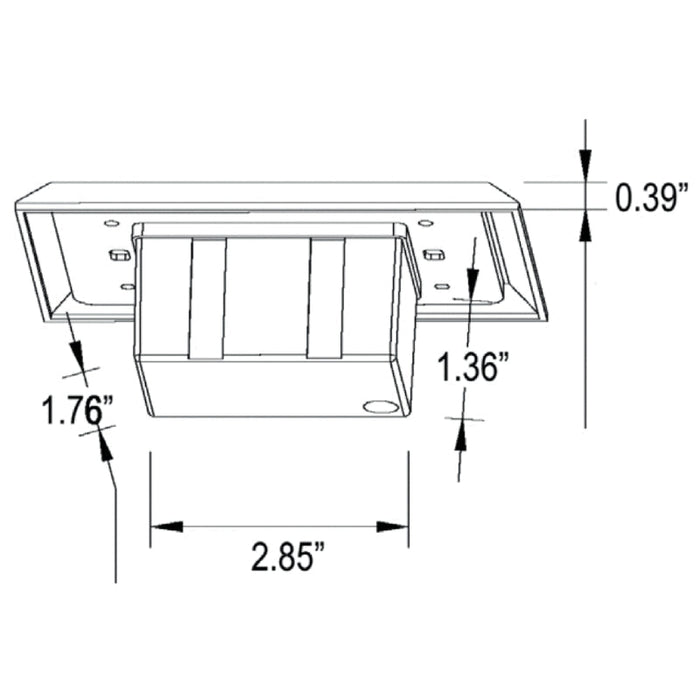 Westgate SLE 3W 120V LED Step Light, 4000K