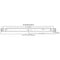 Metalux SLSTP 4-ft LED Strip Light, CCT & Lumen Selectable