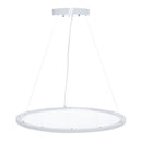 Westgate SRPL 22" LED Suspended Up/Down Clear Round Panel Light, CCT