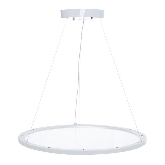 Westgate SRPL 22" LED Suspended Up/Down Clear Round Panel Light, CCT