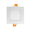 Westgate SSL4 4" LED Square Ultra Slim Recessed Light, CCT Selectable