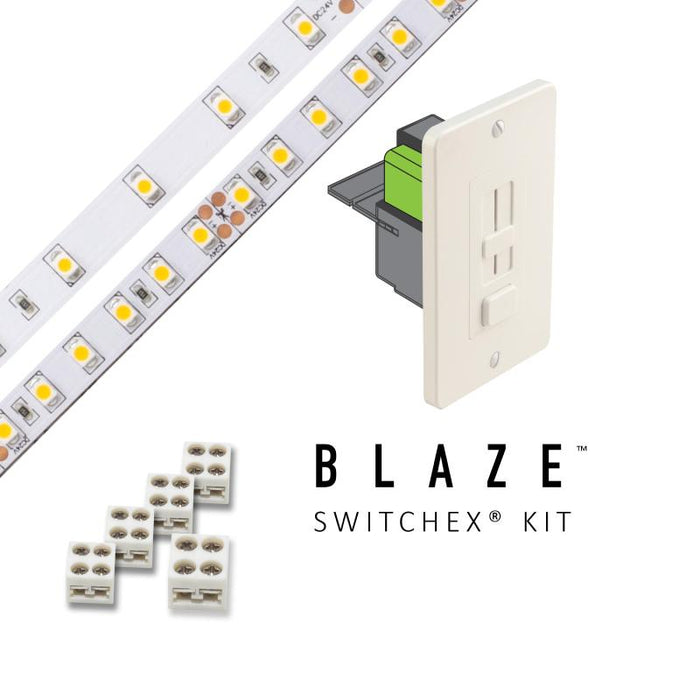 Diode LED Blaze LED Tape Light Kits, Switchex Power Supply