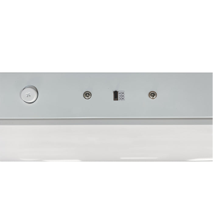 Nora NLSTR 4-ft 24W LED Tunable Strip Light with Integral Emergency, Selectable CCT