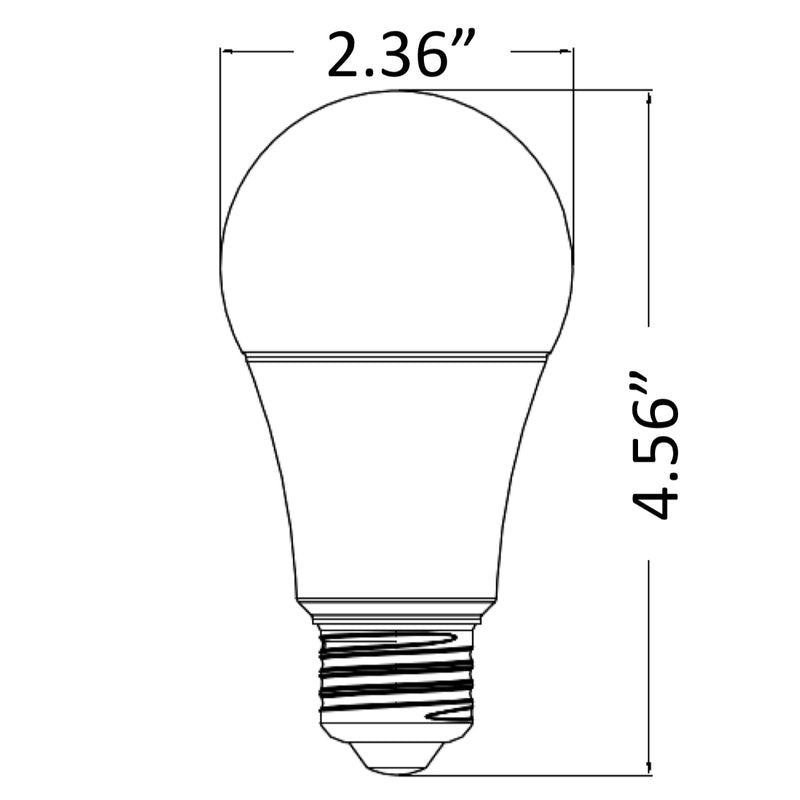 Westgate TC-A19 9W LED A19 Lamp Smart APP Compatible RGBW