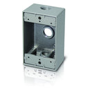 Westgate W1B50-3 One-Gang Weatherproof Box, 1/2" Trade, 3 Outlet Holes