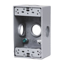 Westgate W1DB50-5X One-Gang Weatherproof Box, 1/2" Trade, 5 Outlet Holes