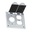 Westgate W2C-SD Two-Gang 1 Duplex & 1 Single Receptacle Cover