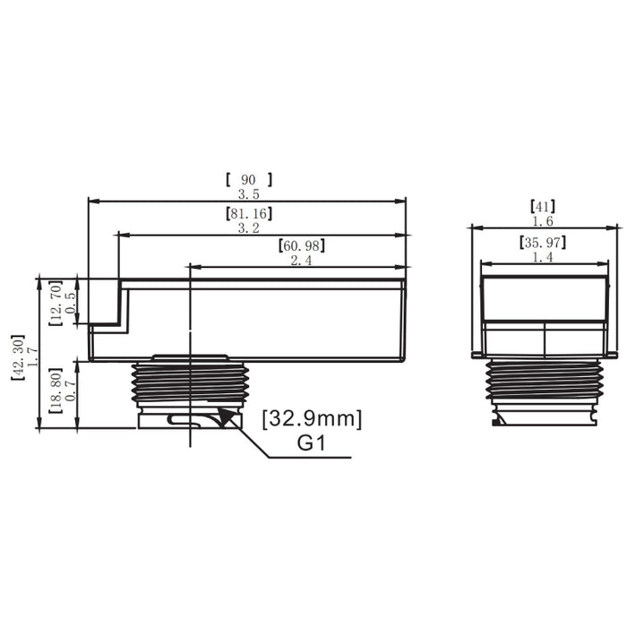 Westgate WEC-3PDR-52 0-10V PIR 120-277V Sensor