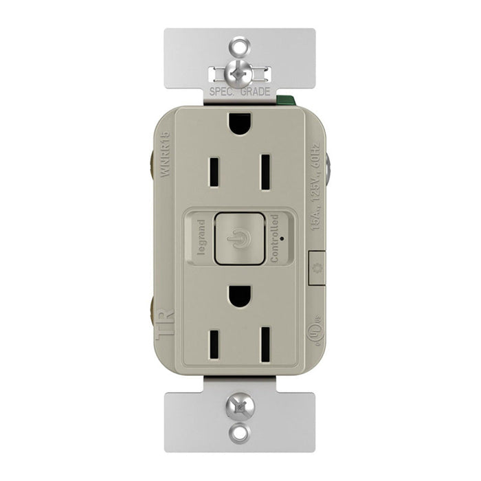 Legrand WWRR15 Smart 15A Outlet with Netatmo