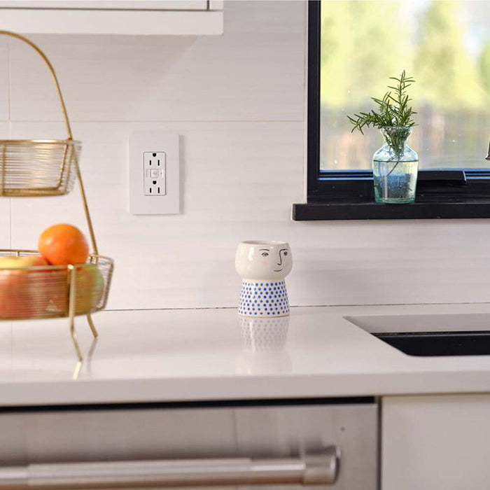 Legrand WWRR15 Smart 15A Outlet with Netatmo