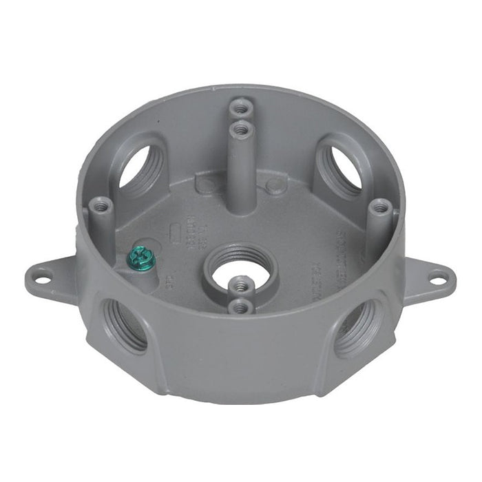 Westgate WRB50-5 Round Extension Box, 1/2" Trade Size, 5 Outlet Holes