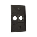 Westgate WRE-3 One Gang Rectangular Cover, 1/2" Trade Size, 3 Outlet Holes