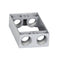 Westgate WXB50-4 One Gang Extension Box, 1/2" Trade Size, 4 Outlet Holes
