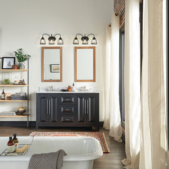 Kichler 55043 Voclain 3-lt 24" Wide Vanity Light