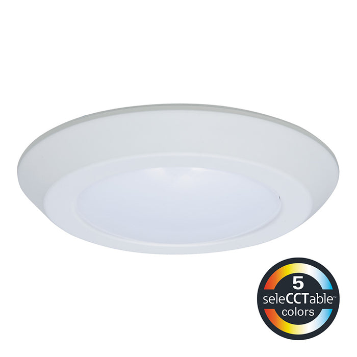 Halo BLD6 6" 10.3W Backlit LED Surface Downlight, CCT Slectable, CA