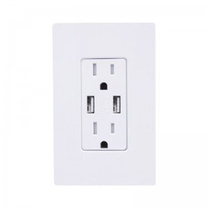 White w/ wallplate